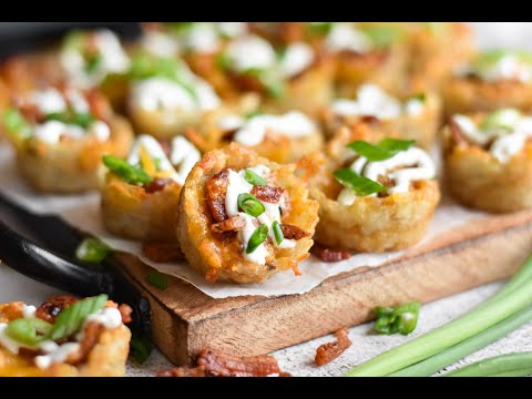 Loaded Tater Tot Bites