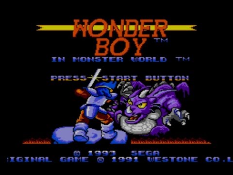 wonderboy in monster world master system rom