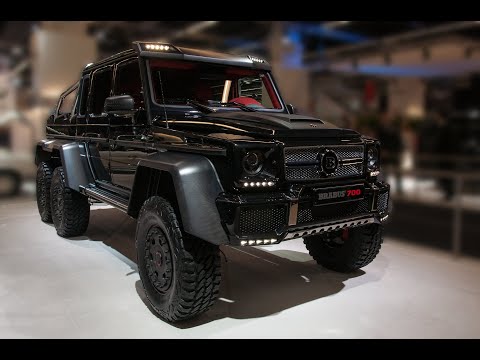 Mercedes Benz Brabus 700 AMG G63 6x6