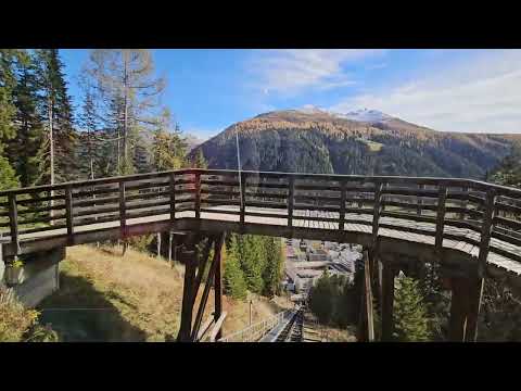 Davos, Switzerland: Schatzalp Funicular ride
