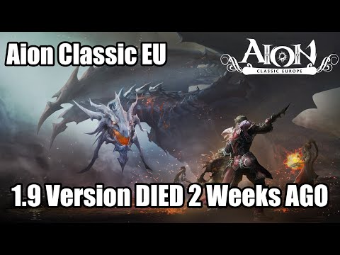 Aion Classic EU 1.9 content officially announced as dead, big thanks to players