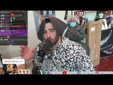 1/2 HasanAbi August 8, 2021 – JOJO Trailer, Obama BDay Party, Socialized Medicine, LSF, Scam Pastor