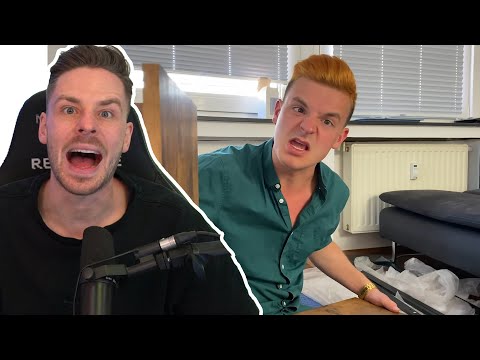 Reaction to Tourette's while assembling furniture 😂 Will they manage it THIS TIME?