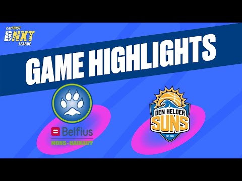 Belfius Mons-Hainaut vs. Den Helder Suns - Game Highlights