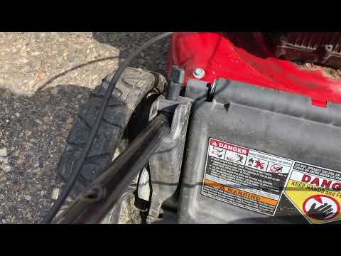 FAST Loose Lawnmower Handlebar Repair, Craftsman MTD Troy-Bilt Walk Behind Mowers
