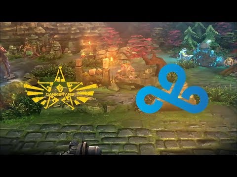 Gankstars VS Cloud9 Game 2 Semifinal | Vainglory 8 NA Summer Season 2017 - Split 1 Week 2