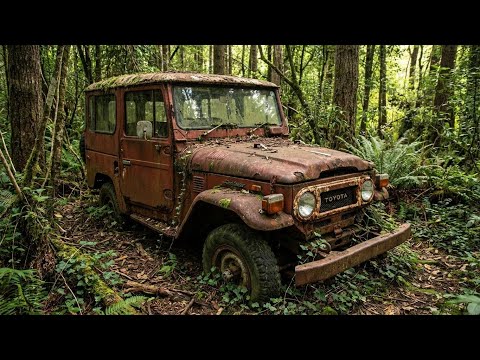 Thumbnail for Restoring an FJ40 Land Cruiser in 13 Minutes! by Toyota Land Cruiser (J40)