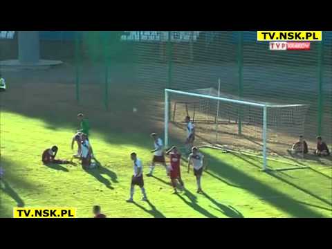 tv.nsk.pl 2013-08-03 Garbarnia Kraków - Limanovia Limanowa 0-3 (0-2) bramki relacja