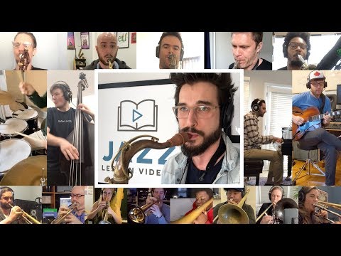 Chad LB Virtual Big Band - Giant Steps