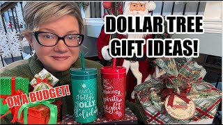 DOLLAR TREE GIFT BASKETS & GIFT IDEAS | CHRISTMAS ON A BUDGET!
