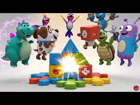 Swedish | Formfest på barnklubben | Shape Party at the Kids Club