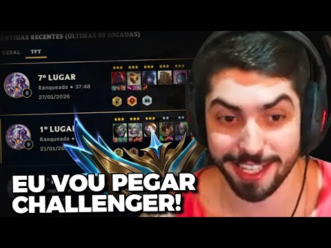 EM BUSCA DO CHALLENGER NO TFT | JUKES NO TFT