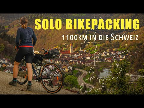 1,100 KM SOLO BIKEPACKING - across Germany to Switzerland