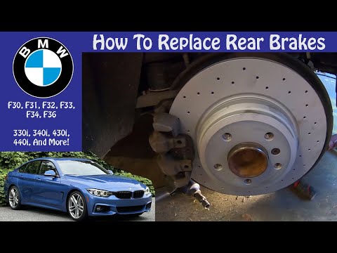BMW F36 Rear Pads And Rotors - 2018 440I Plus Many Others