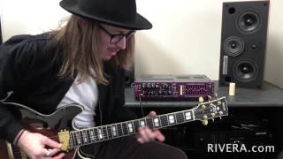 Video thumbnail for Rivera Venus Recording classic rock tones and clean with Humbuckers and Single Coils by Rivera Amplification