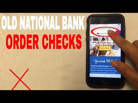 ✅  3 Ways To Order Old National Bank Replacement Checks 🔴
