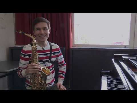 Valentin Kovalev, saxophoniste du CNSMDP, reçoit l'un des Prix de la Vocation 2019