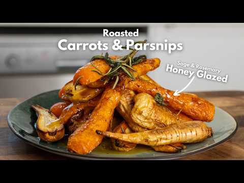 Honey Glazed Carrots and Parsnips | Super Easy Christmas Side Dish