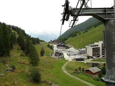 Chair lift - télésiège  Tortin - Siviez Nendaz - Valais - Switzerland 03.09.2011