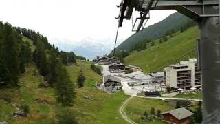 preview picture of video 'Chair lift - télésiège  Tortin - Siviez Nendaz - Valais - Switzerland 03.09.2011'
