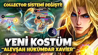 Download lagu THE COLLECTOR SYSTEM HAS CHANGED! THE NEW COLLECTOR IS 'ALEVŞAH HÜKÜMDAR XAVİER' - Mobile Legends mp3