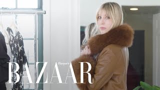 Trying on All My Winter Clothes | Try On My Closet | Harper's BAZAAR