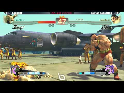 SSF4 AE2012 Aquasilk vs Haitian Sensation - Next Level Battle Circuit #6 Tournament
