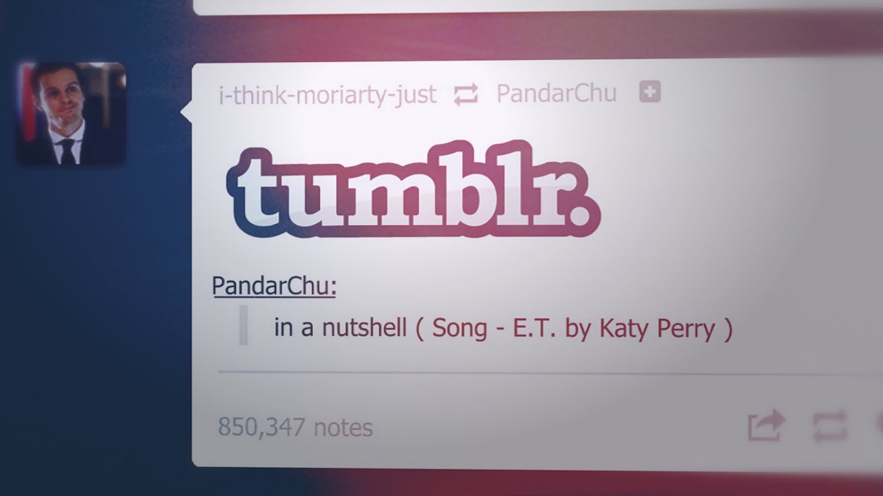 Tumblr in a Nutshell | MultiFandom
