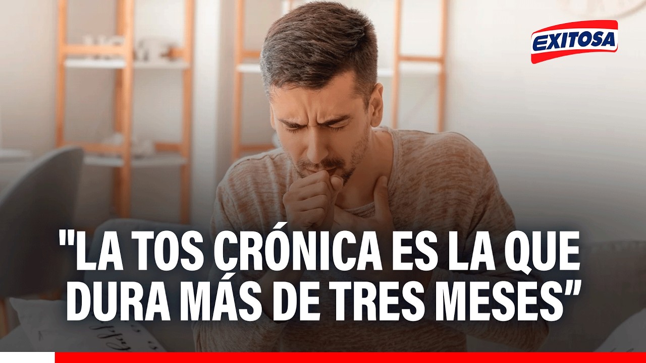 🔴🔵 Hebert Cuenca: "La tos crónica es la que dura más de tres meses o perdura por mucho tiempo"