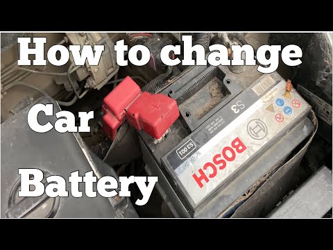 How to change a car battery, Nissan Micra K12