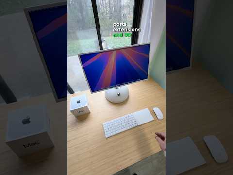 I put the Apple Mac mini M4 in the iMac G4