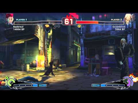 SSF4 Ranked Europe: Nadereuf (Viper) VS Gr33nb1rd (Gen)