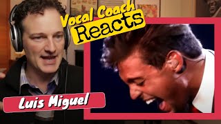 Vocal Coach REACTS - Luis Miguel &#39;La Incondicional&#39;