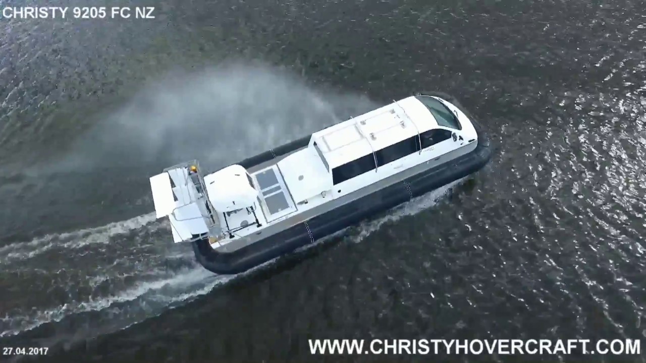 Hovercraft Christy 9205 FC NZ / Амфибия на воздушной подушке Christy 9205 FC NZ