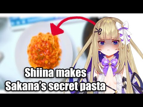 Shiina Makes Sakana's Secret Pasta