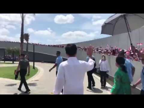 Jokowi Meresmikan Markas Avengers | Monumen Kapsul Waktu Di Merauke - Papua