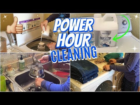 POWER HOUR CLEANING | SPEED CLEANING MY HOUSE | CLEANING MOTIVATION | OderKlenz REVIEW Video
