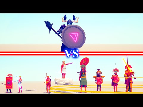 ODIN vs ANCIENT DLC Team - Totally Accurate Battle Simulator TABS