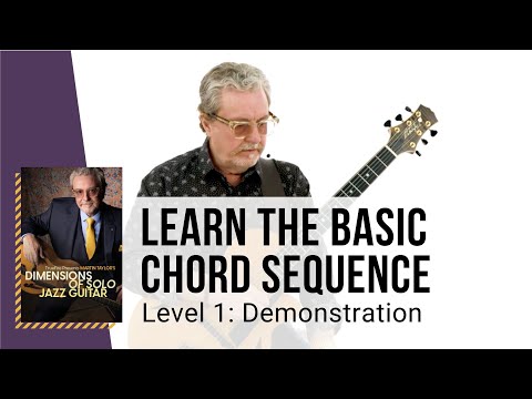 🎸 Martin Taylor Guitar Lesson - Learn the Basic Chord Sequence - Level 1: Demonstration - TrueFire
