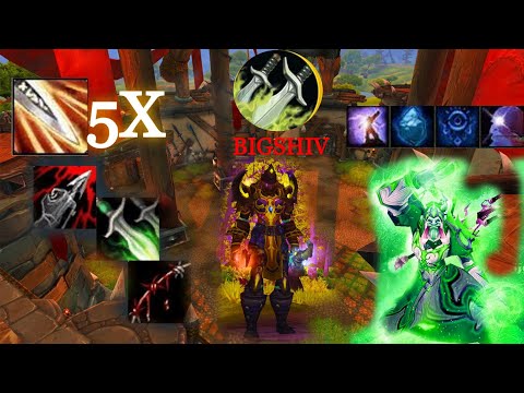 Classic Wrath- Sub Rogue/ Frost Mage 2V2 Arena High MMR super intense gameplay and strats