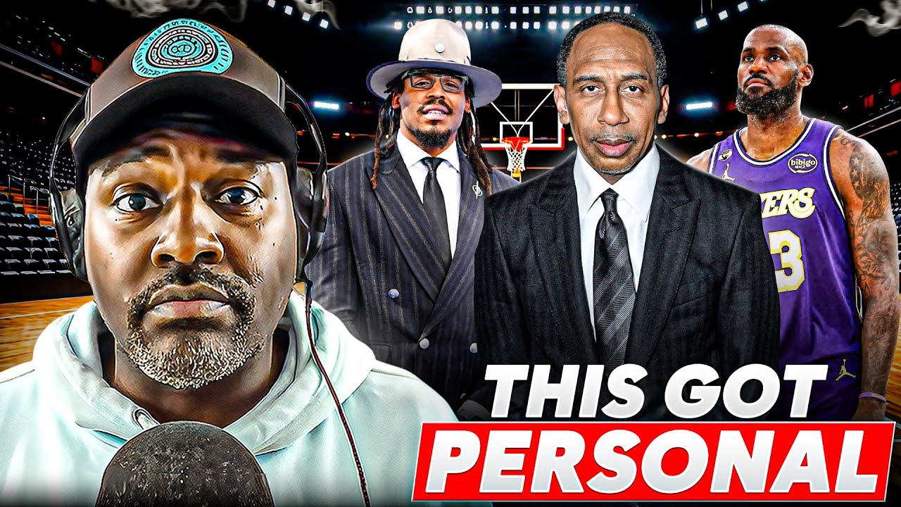 Stephen A. Smith FINALLY Admits to Cam Newton His Beef With LeBron Is Personal 😳