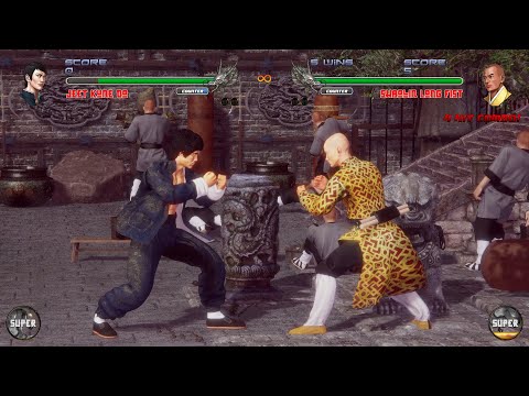 Shaolin vs Wutang 2 : Bruce Lee vs Shaolin Monk (Hardest CPU)