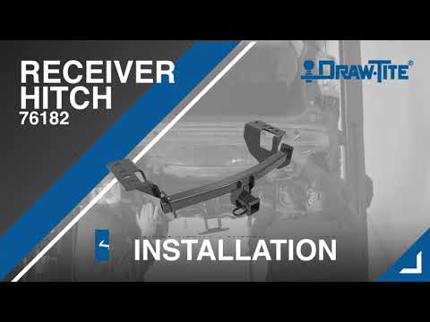 2014-2018 Subaru Forester Trailer Hitch Install - Draw•Tite® Installation 76182 - Class III, 2 in.