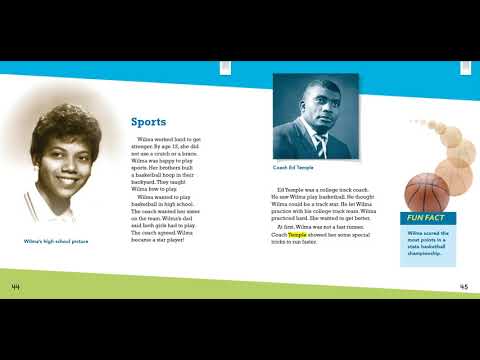 HMH Read Aloud | Wilma Rudolph Against All Odds - 2nd grade