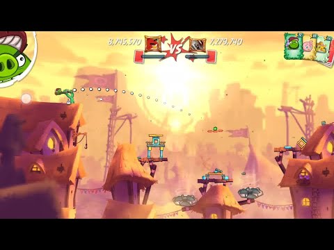 Angry Birds 2 - Weekly Challenge Season 4 Part 4 Versus.  Emilio Score 30mn vs 17mn
