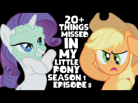 20+ Things You Missed in MLP: FiM Season 1 Episode 8 | Look Before You Sleep