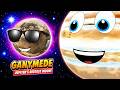 Ganymede – Jupiter’s Moon! Solar System Videos for Kids. Kids Educational Videos