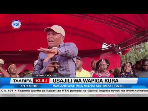 Wasanii watumia muziki kuhimiza usajili wa wapiga kura
