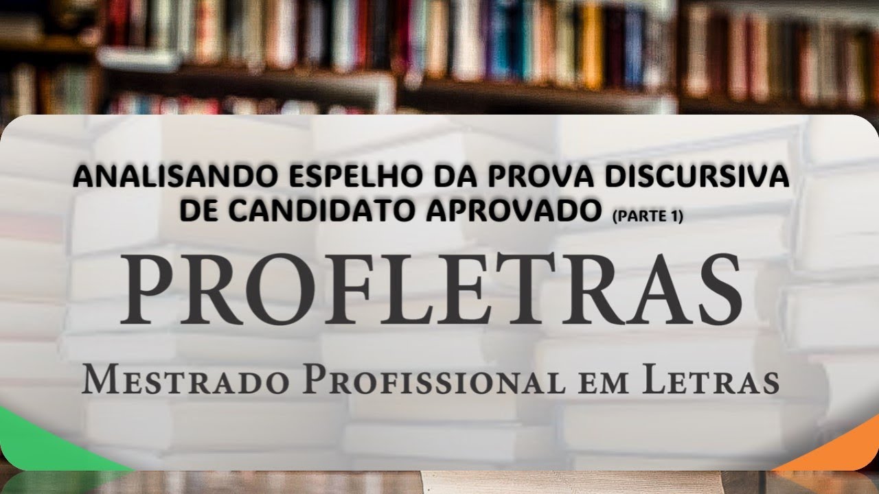 PROVA DISCURSIVA EXAME 2024 - PROFLETRAS  ANALISANDO PRODUÇÃO REAL (PARTE 1)