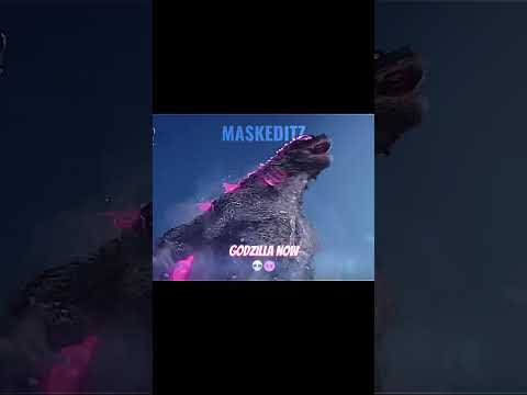 Godzilla now vs then | Automotivo Do Mal v1 #godzilla #short